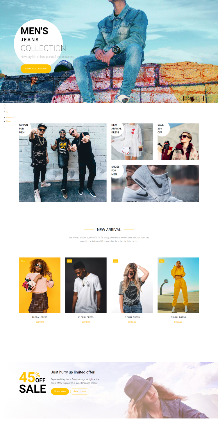 eCommerce Website in Wordpress/WooCommerce