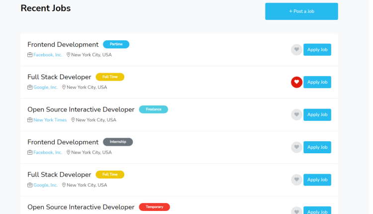 Job / Freelancer Market Place