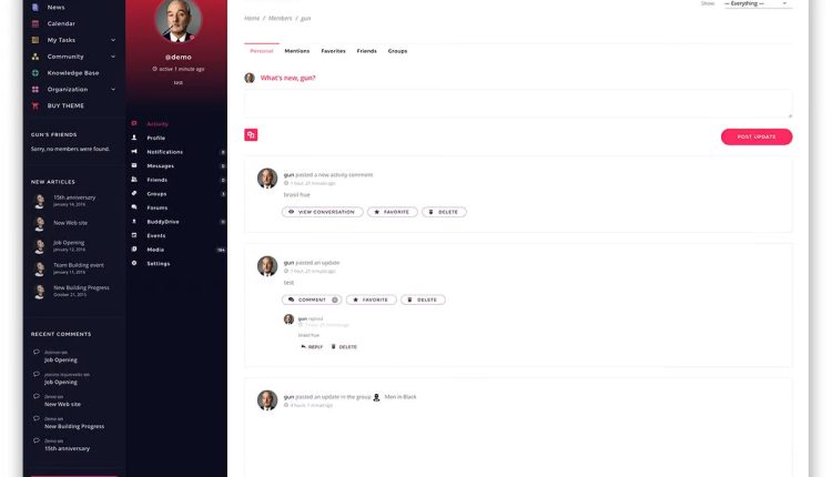 Social Networking and dating Website