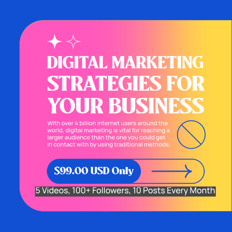 Digital Marketing for Website Monthly